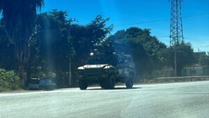 Vehículo del Ejército Mexicano