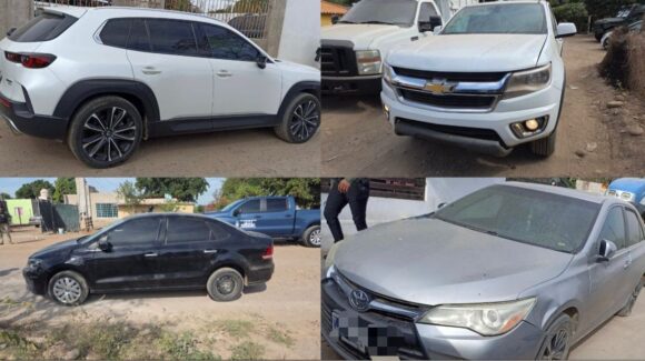 Van 356 vehículos robados en enero en Sinaloa: Fiscalía; se recuperan más del 50%