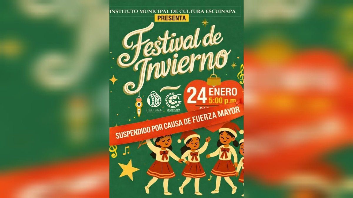 violencia obliga a suspender el festival de invierno en escuinapa