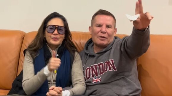Video: Julio César Chávez y Yolanda Andrade piden ‘no estar mortificando a la gente’; envían saludos a Culiacán