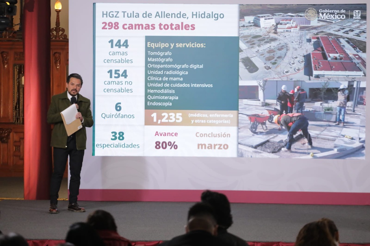 Zoé Robledo en conferencia 'mañanera'