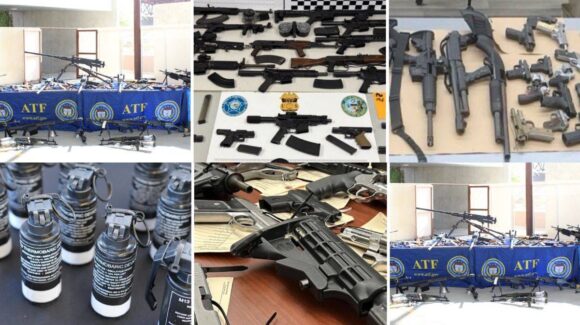 EE.UU. incauta más de 4 mil armas y 648 mil municiones con destino a México