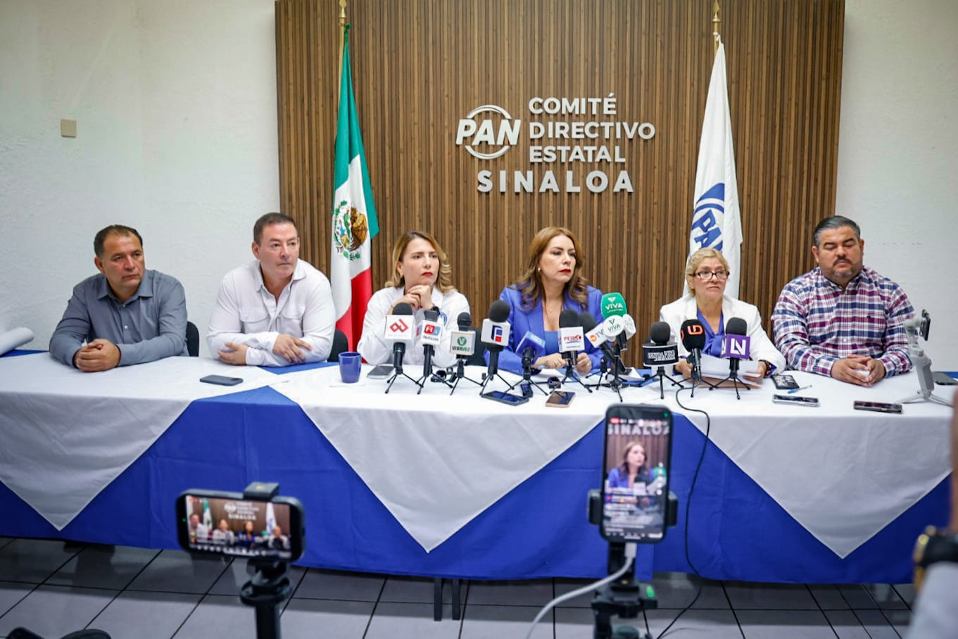 Autoridades del PAN fijaron su postura sobre diversos temas de la actualidad