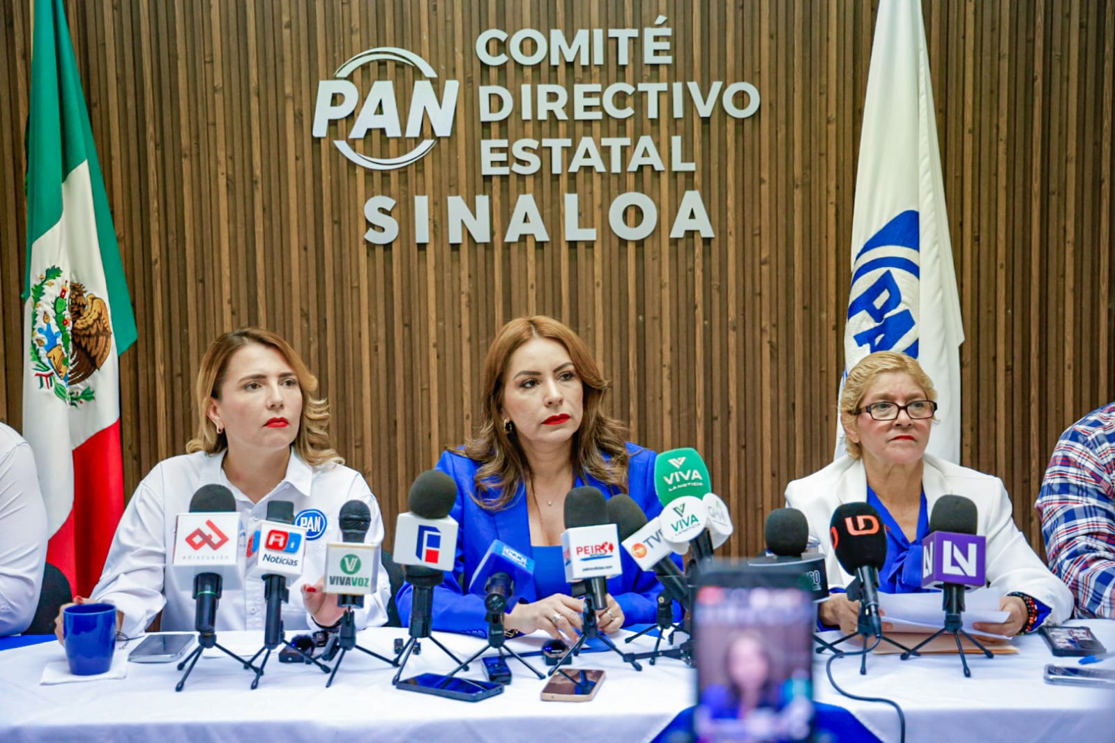 Autoridades del PAN fijaron su postura sobre diversos temas de la actualidad