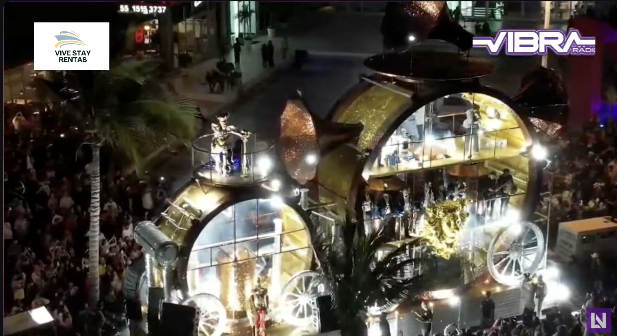 Vive el desfile del Carnaval Internacional de Mazatlán 2026 ¡Arriba la Tambora! EN VIVO con Los Noticieristas y Vibra Radio