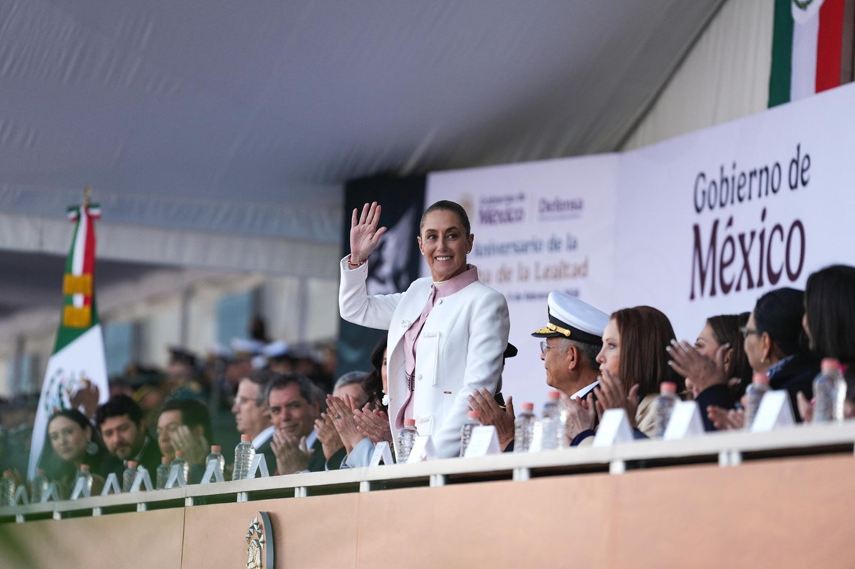 Claudia Sheinbaum encabeza el 113 Aniversario de la Marcha de la Lealtad