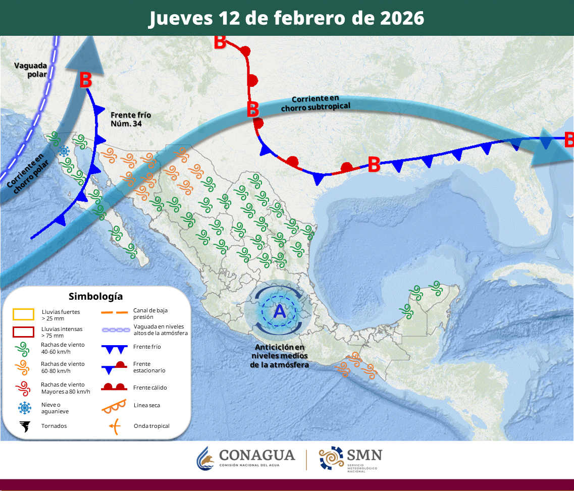 Clima en Sinaloa y México