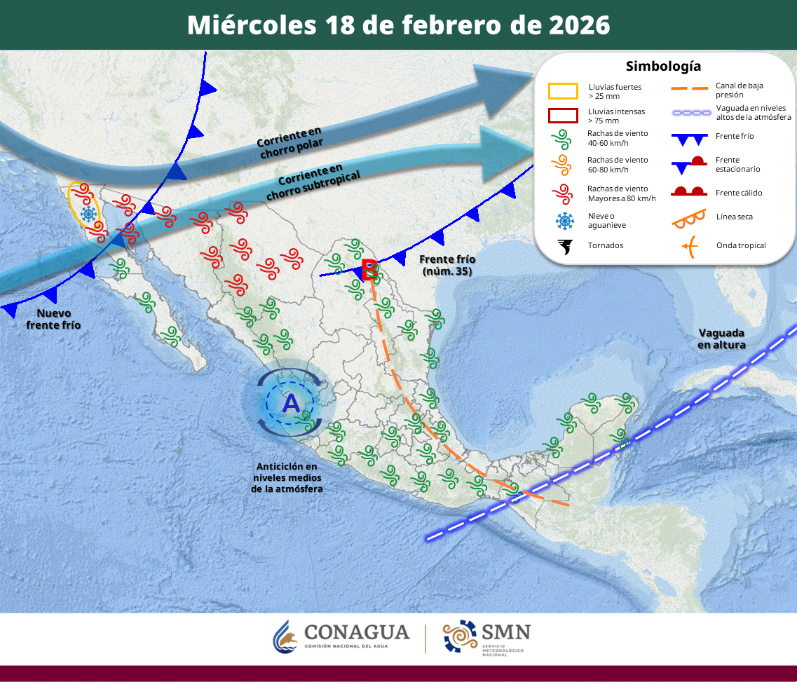 Clima en Sinaloa y México