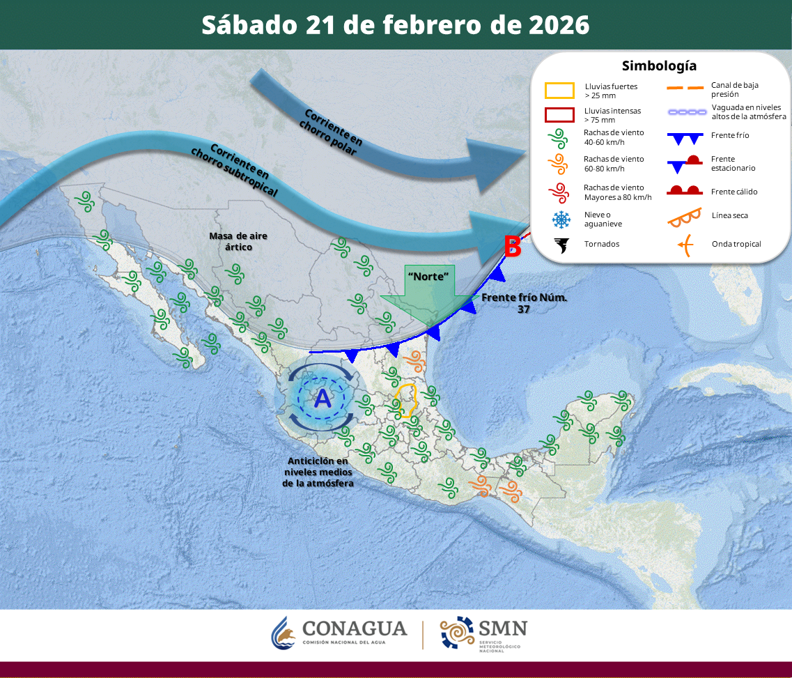 Clima en Sinaloa y México
