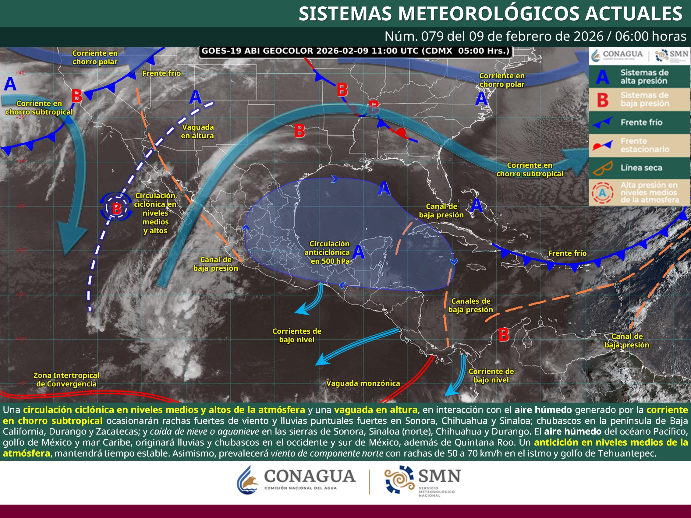 Clima en Sinaloa y México