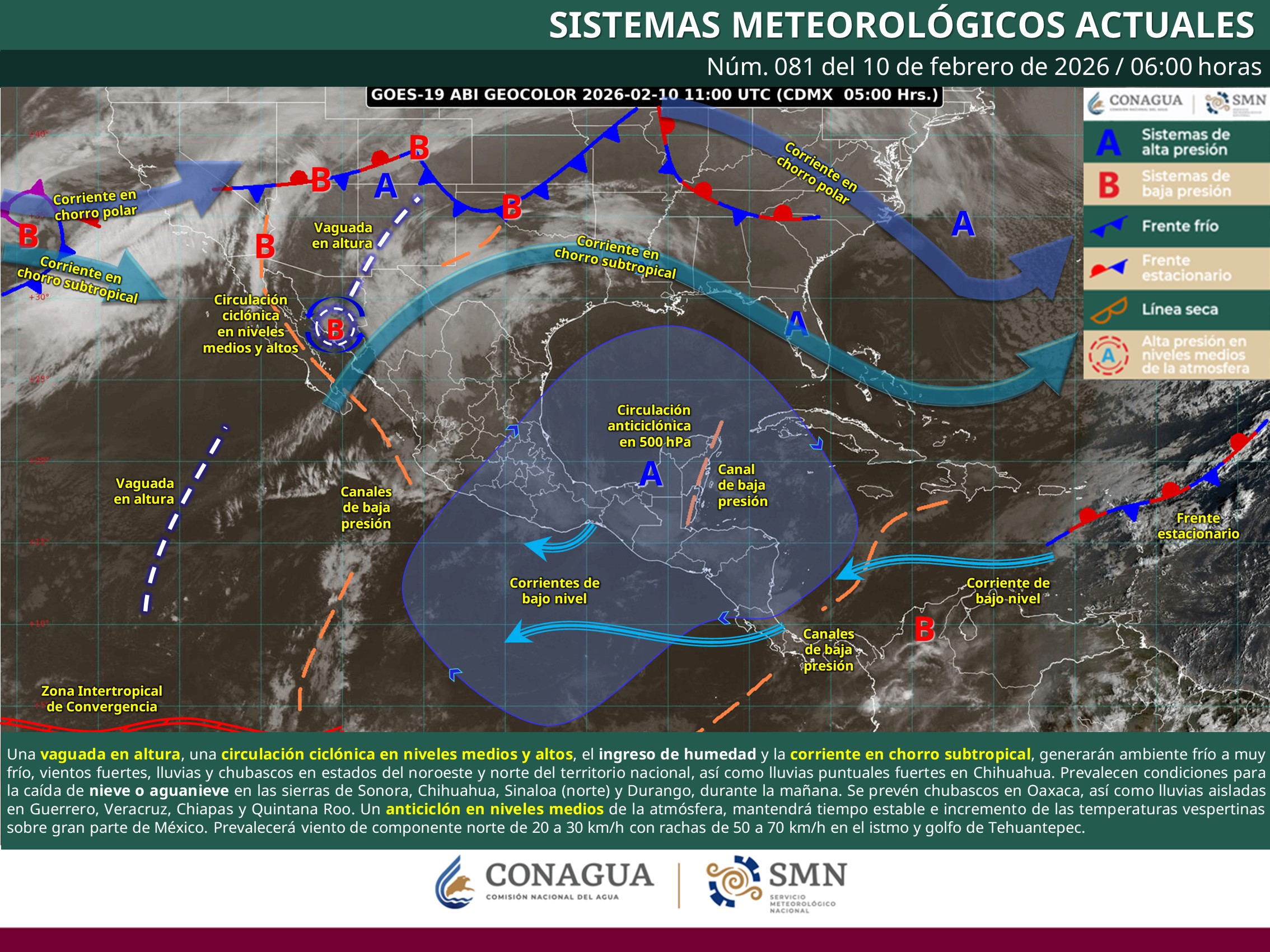 Clima en Sinaloa y México