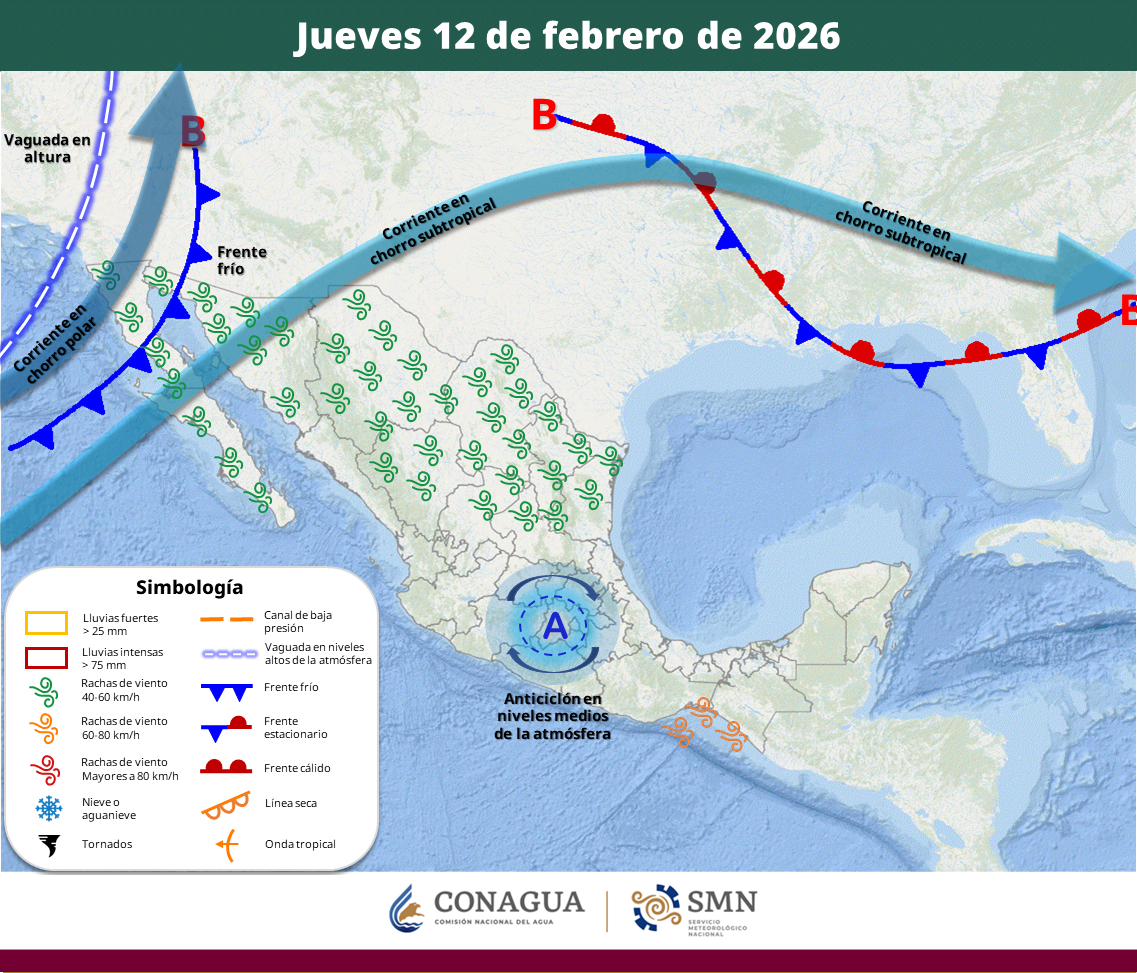 Clima en Sinaloa y México