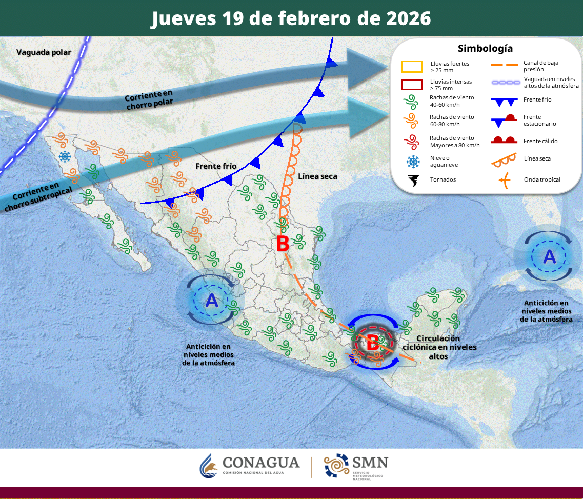 Clima en Sinaloa y México