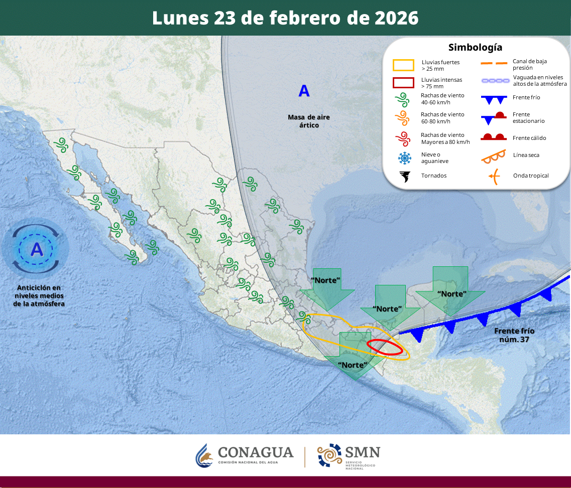 Clima en Sinaloa y México