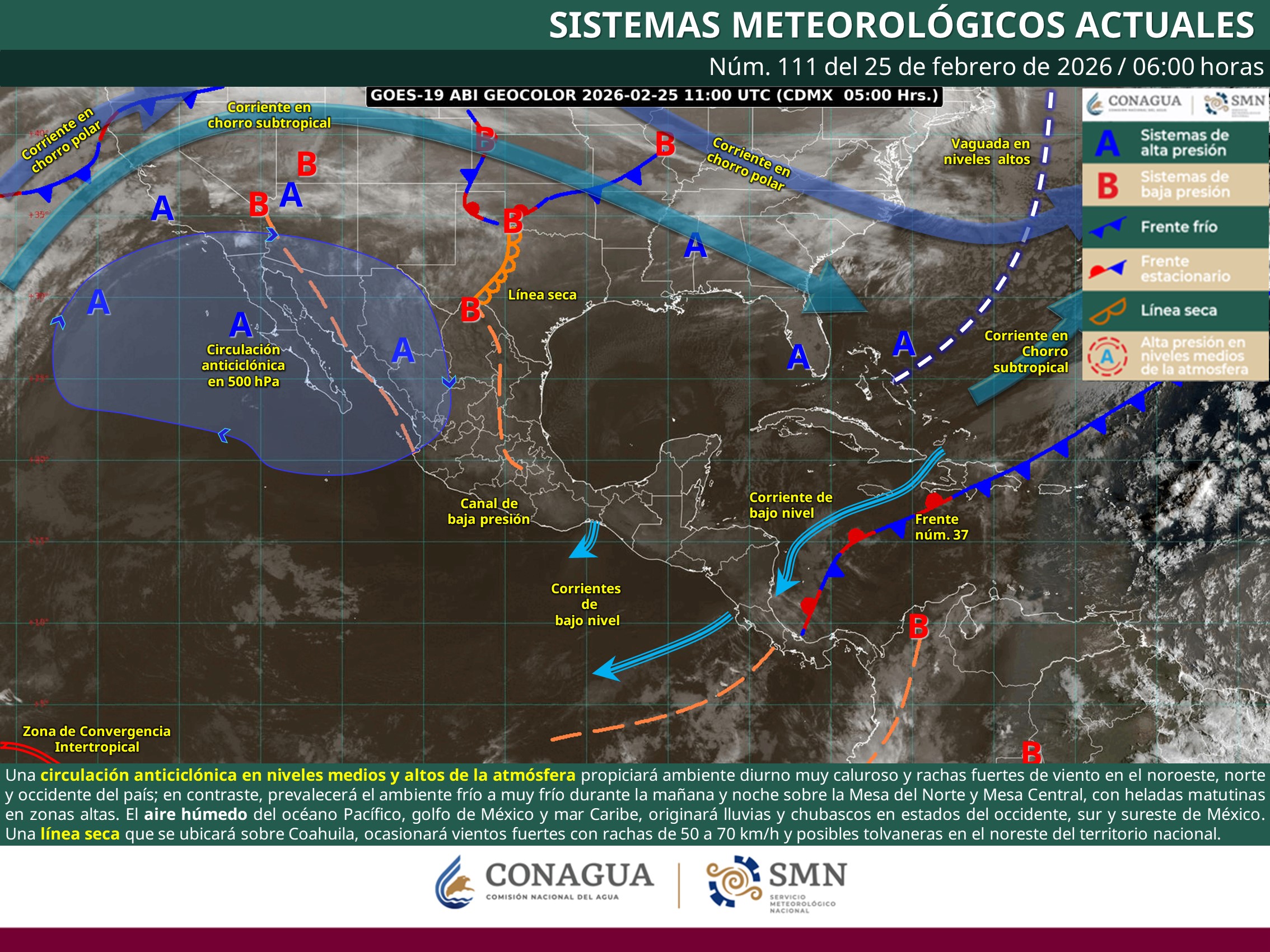 Clima en Sinaloa y México