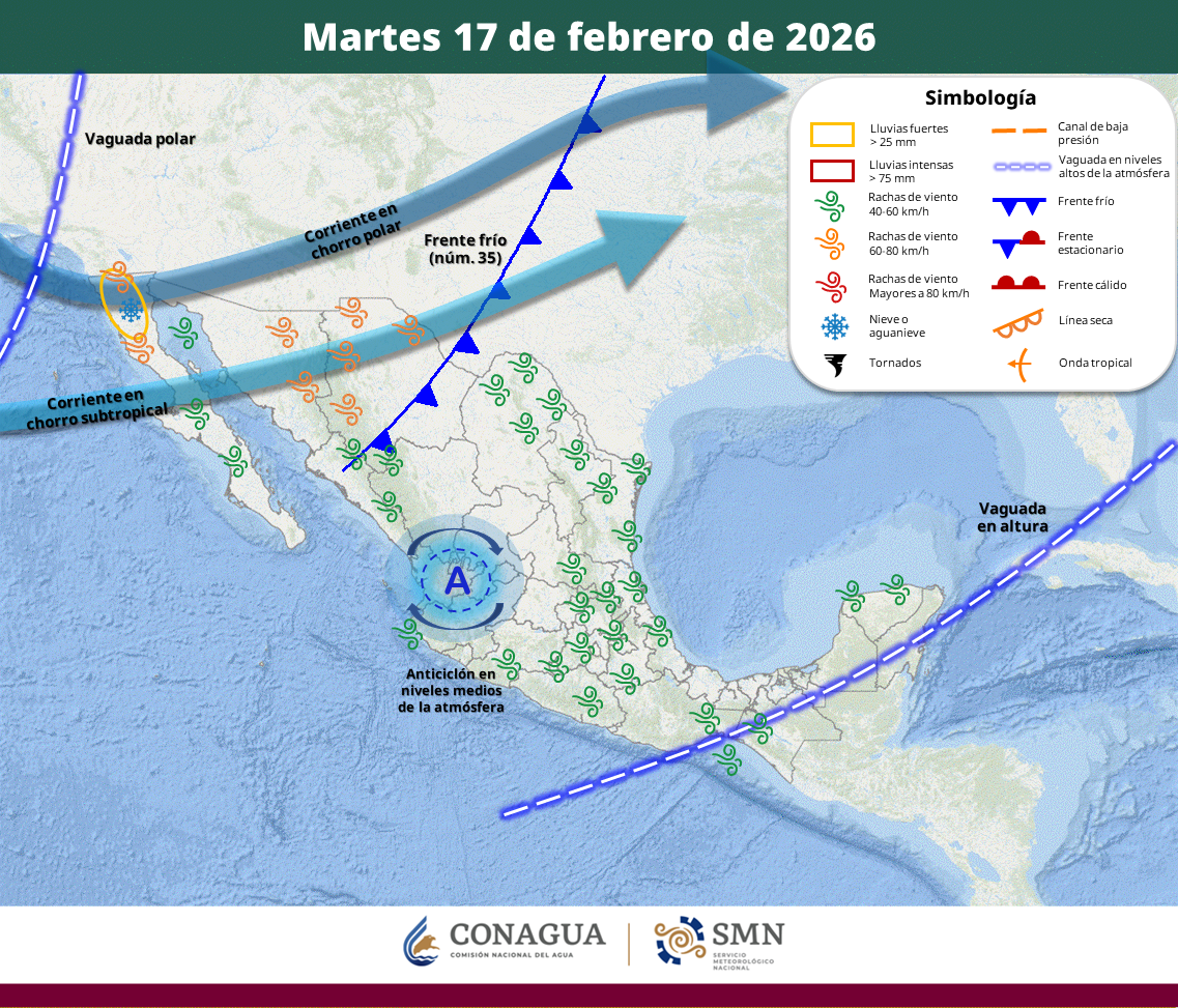 Clima en Sinaloa y México