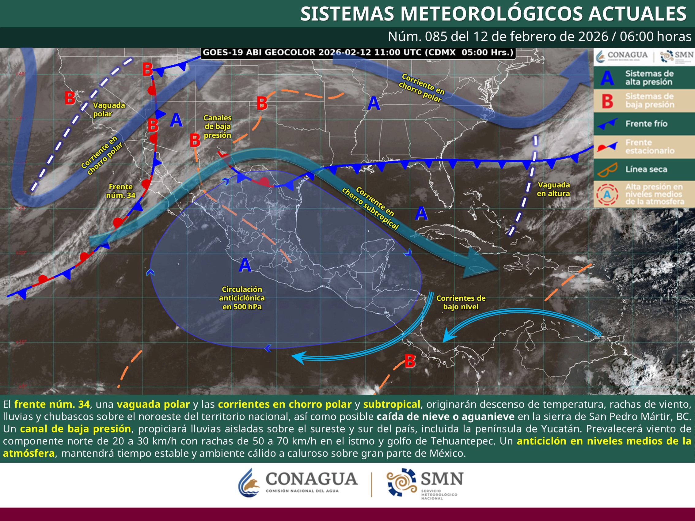 Clima en Sinaloa y México