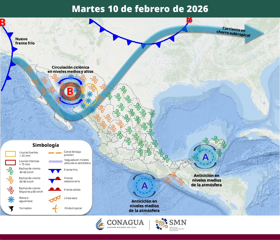 Clima en Sinaloa y México