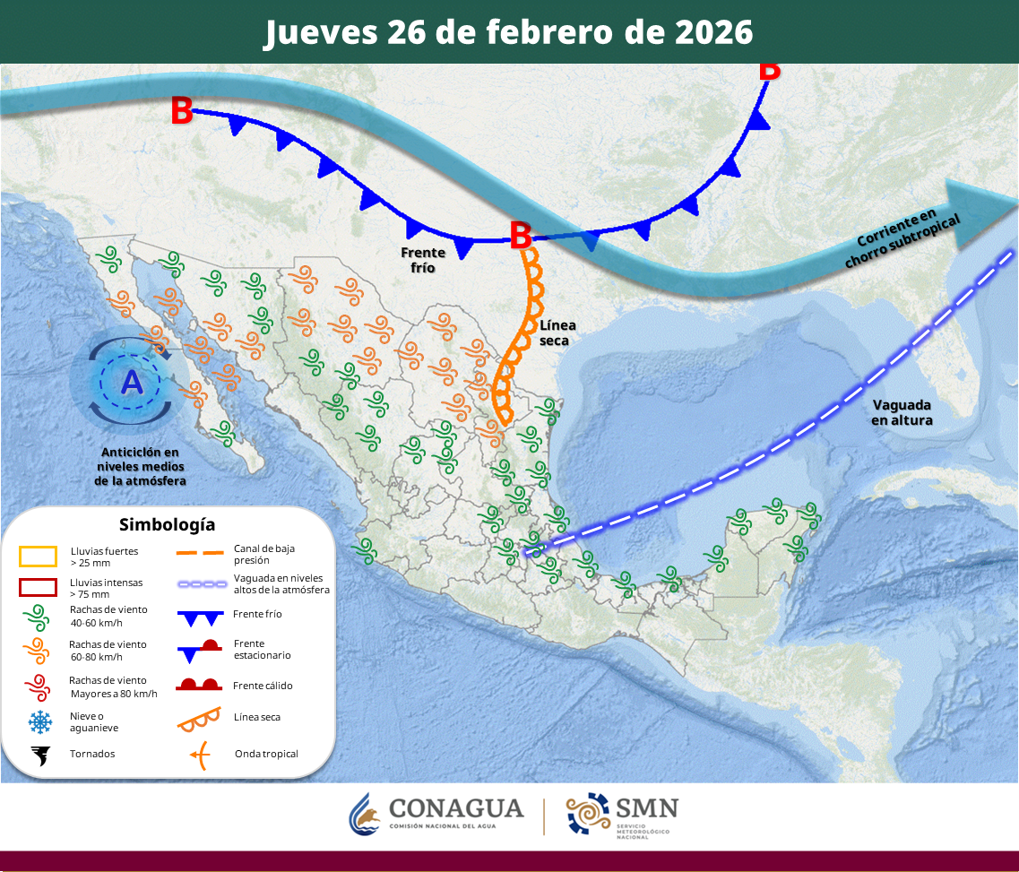 Clima en Sinaloa y México