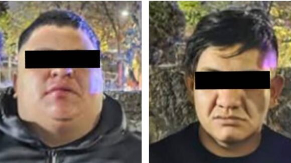 Detienen a dos presuntos extorsionadores en CDMX; uno es generador de violencia