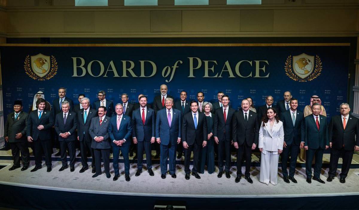 Donald Trump encabezó en Washington la primera reunión de la Junta de Paz