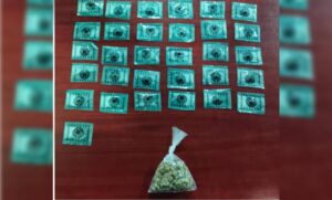 Droga asegurada tras persecución en Culiacán