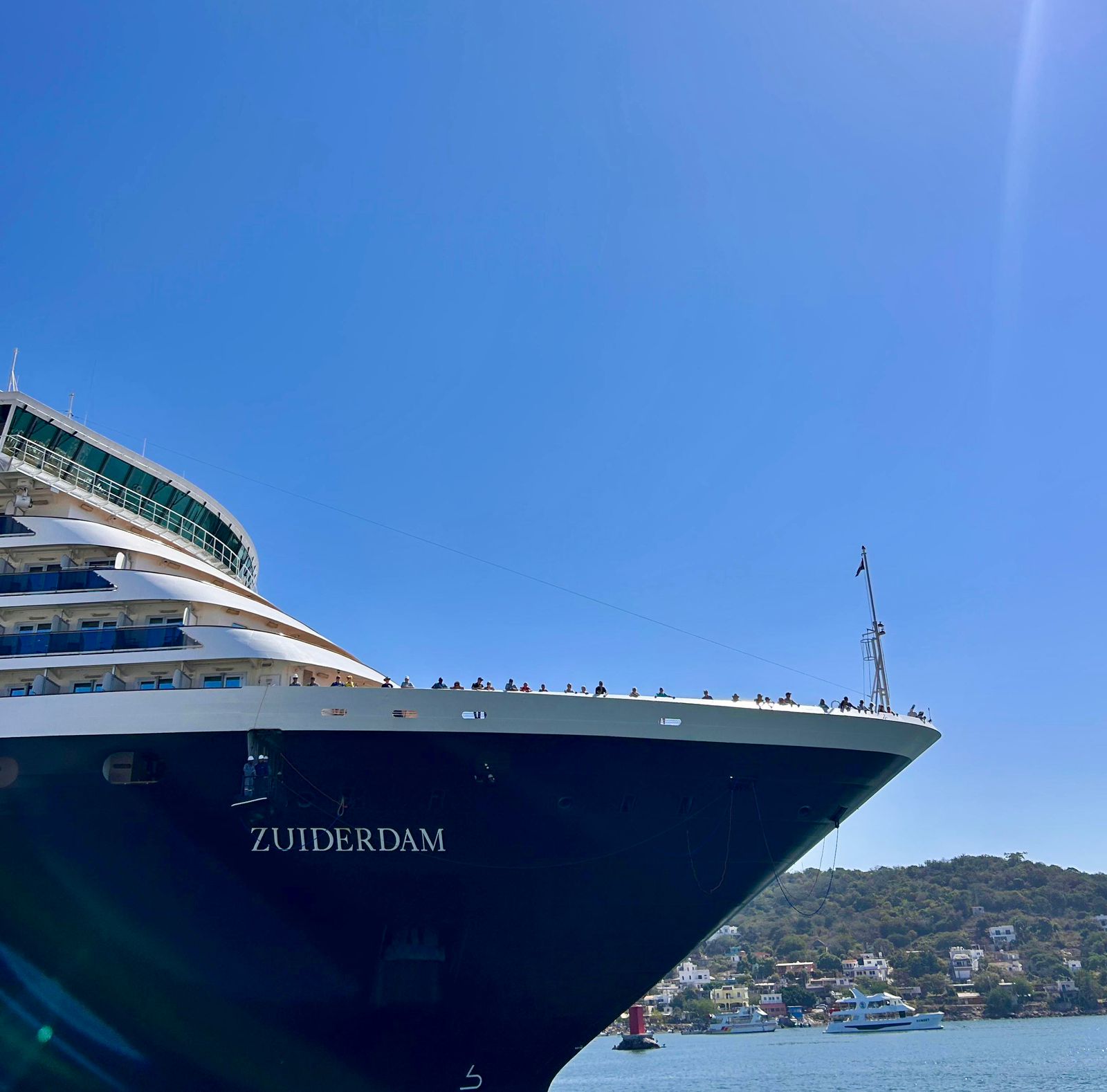 El arribo de cruceros continúa en Mazatlán, dejando importante derrama económica