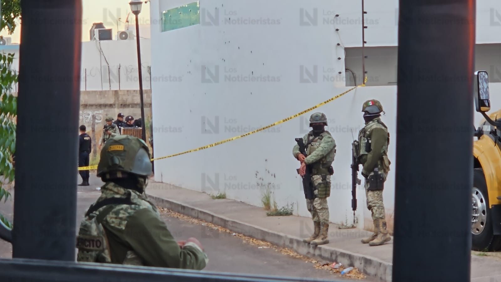 El domicilio de Homar Salas ya se encuentra resguardado por las autoridades