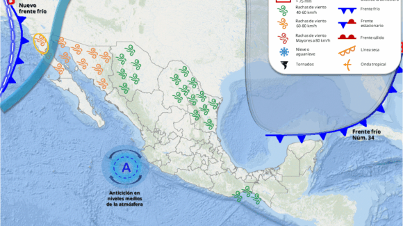 Clima Sinaloa hoy 13 de febrero | Lloviznas ligeras se prevén para hoy; el lunes arriba un nuevo frente frío sobre el noroeste