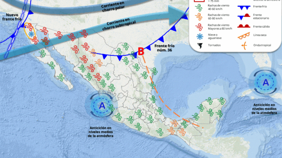 Clima Sinaloa hoy 19 de febrero | ¡Llegan los refuerzos! Otro frente frío ingresará al noroeste del país; no dejará lluvias ni frío extremo