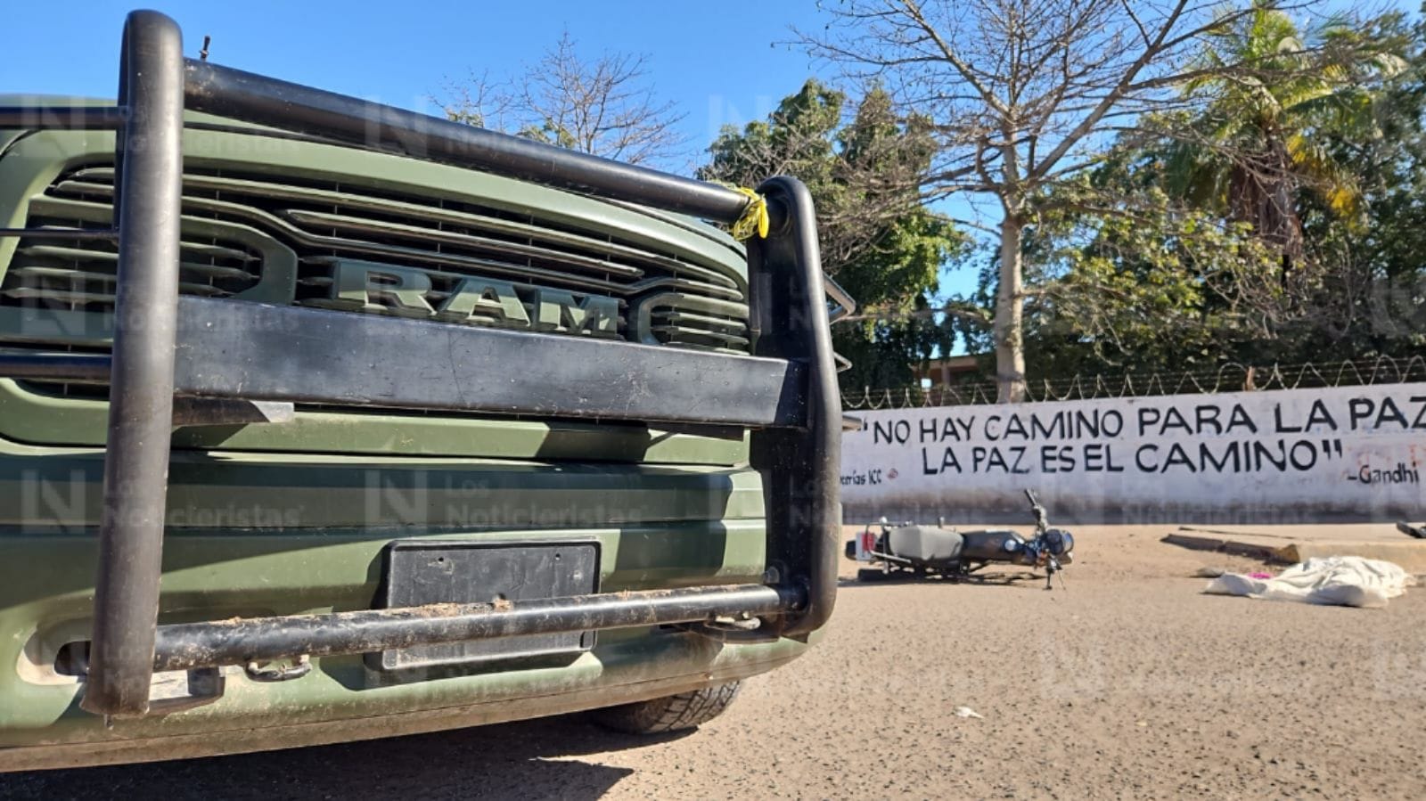 Elementos del Ejército Mexicano se encargaron de atender el caso del doble homicidio