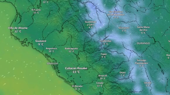 Clima Sinaloa hoy 16 de febrero | Hoy ingresa nuevo frente frío al noroeste del país; Guasave amanece en 9 grados