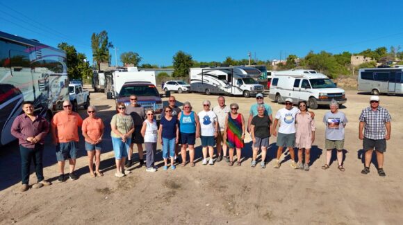 Tras muchos años de ausencia, regresan a El Fuerte caravanas internacionales de casas rodantes