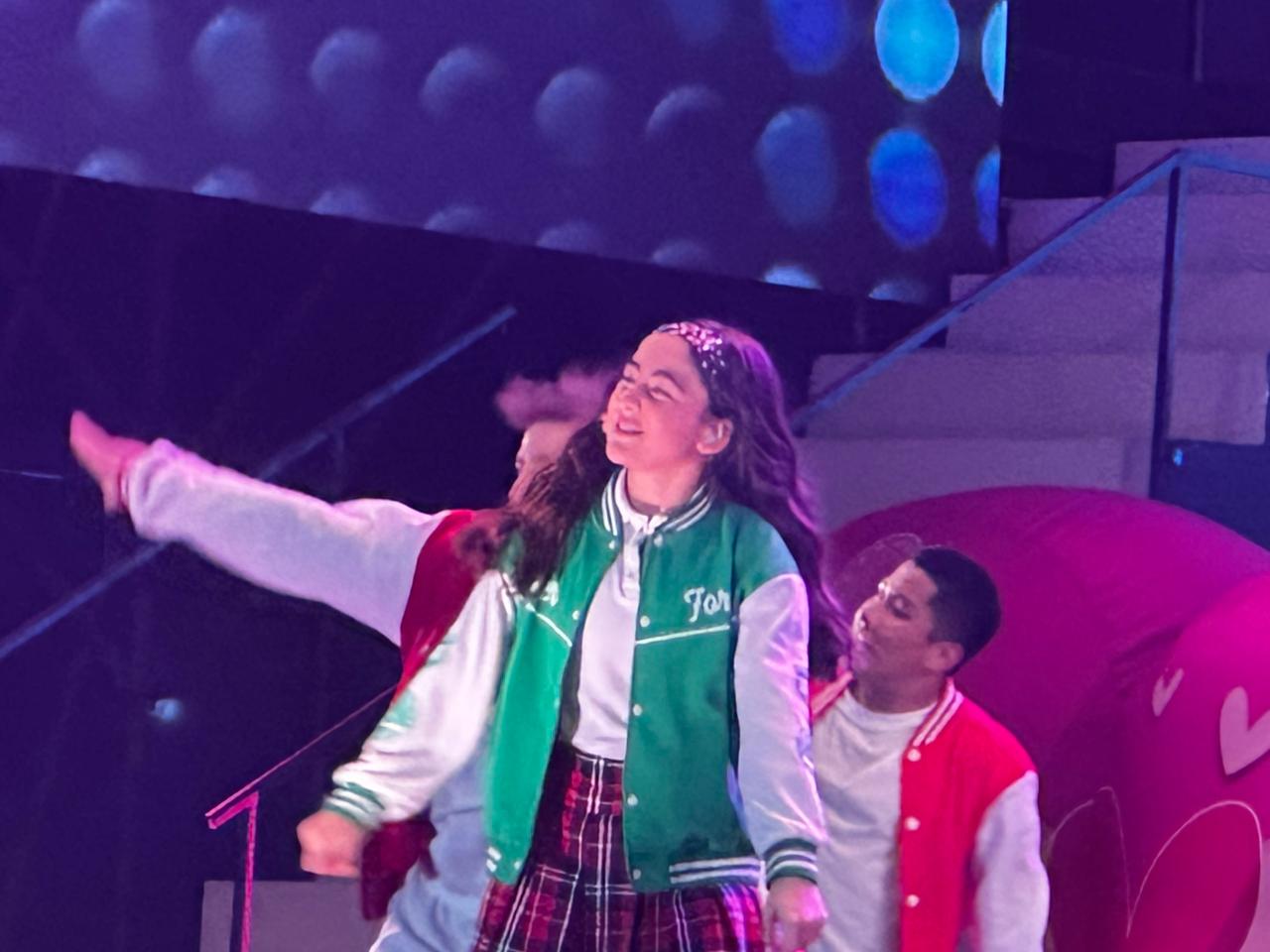 Lara Campos puso a bailar a todos los presentes