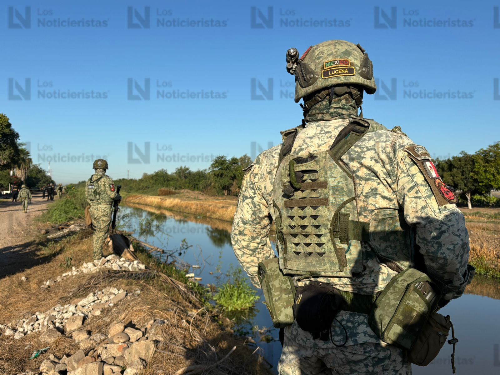 Los elementos del Ejército Mexicano fueron los primeros en llegar a la escena del crimen