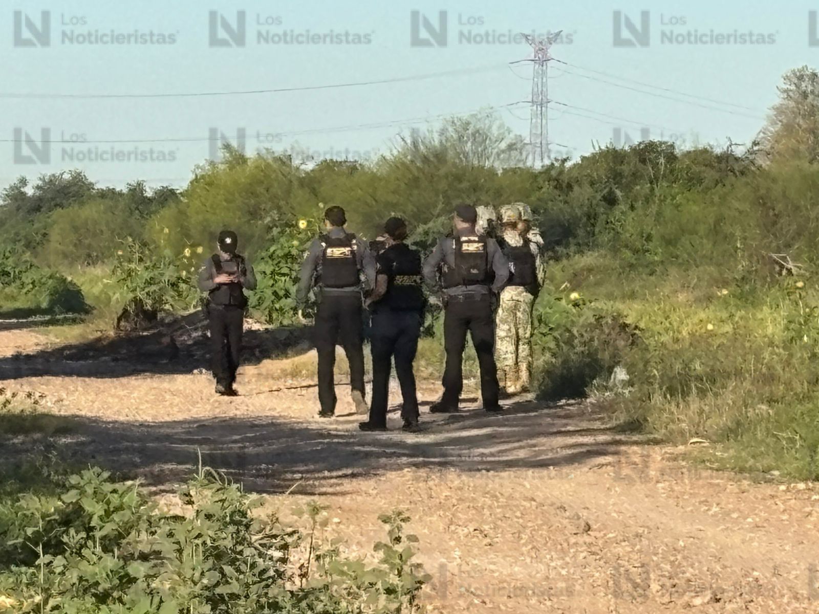 Los elementos del Ejército Mexicano fueron los primeros en llegar a la escena del crimen