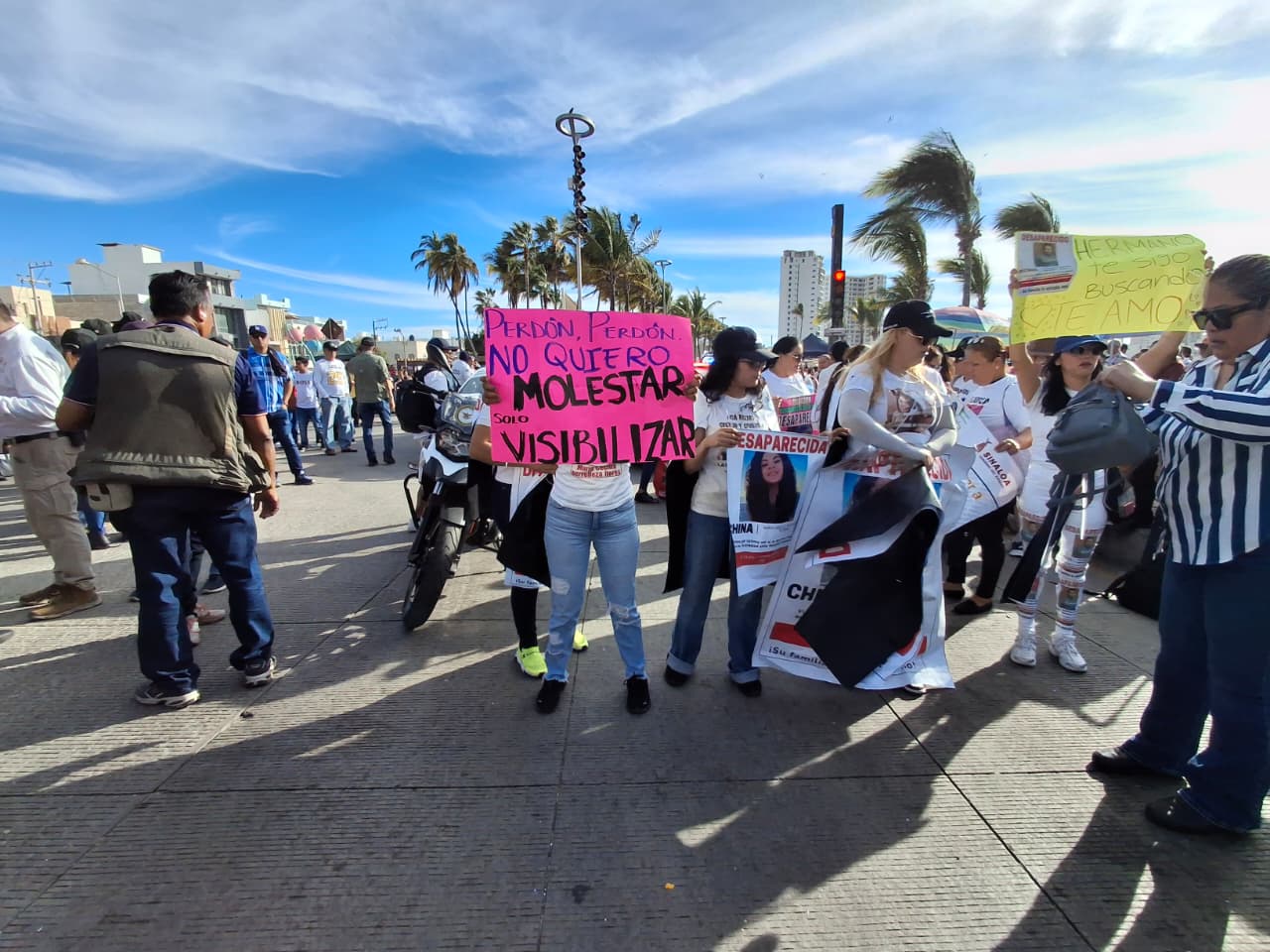 Los espectadores de carnaval de Mazatlán vieron con buenos ojos la manifestación de los dolidos