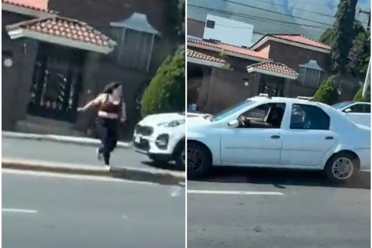 Mujer atropellada en Monterrey
