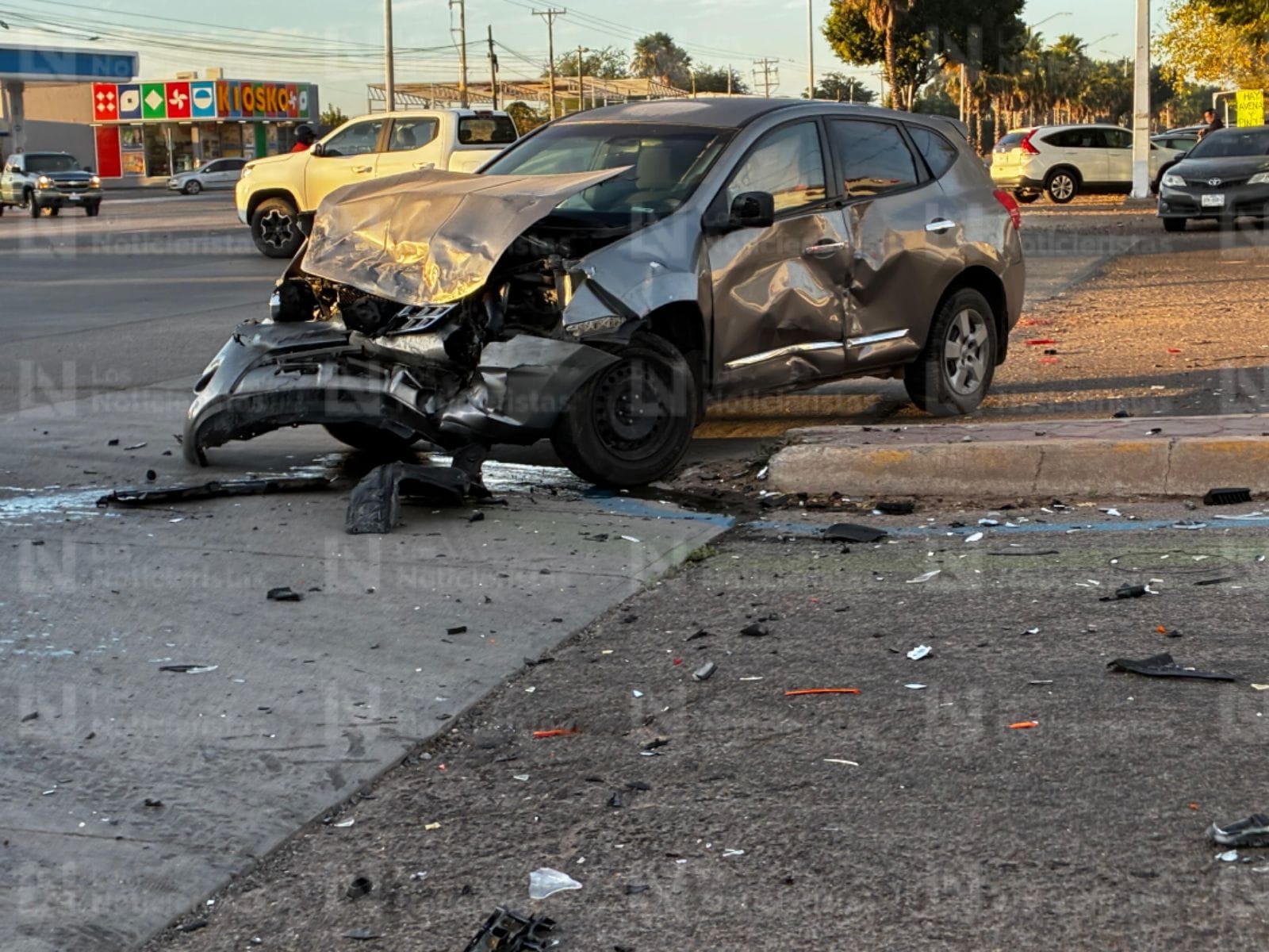 Por fortuna el accidente no dejó muertes que lamentar