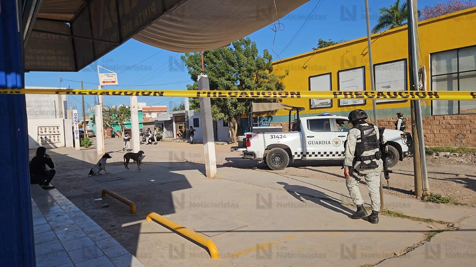 Por fortuna no se reportaron personas lesionadas tras la explosión