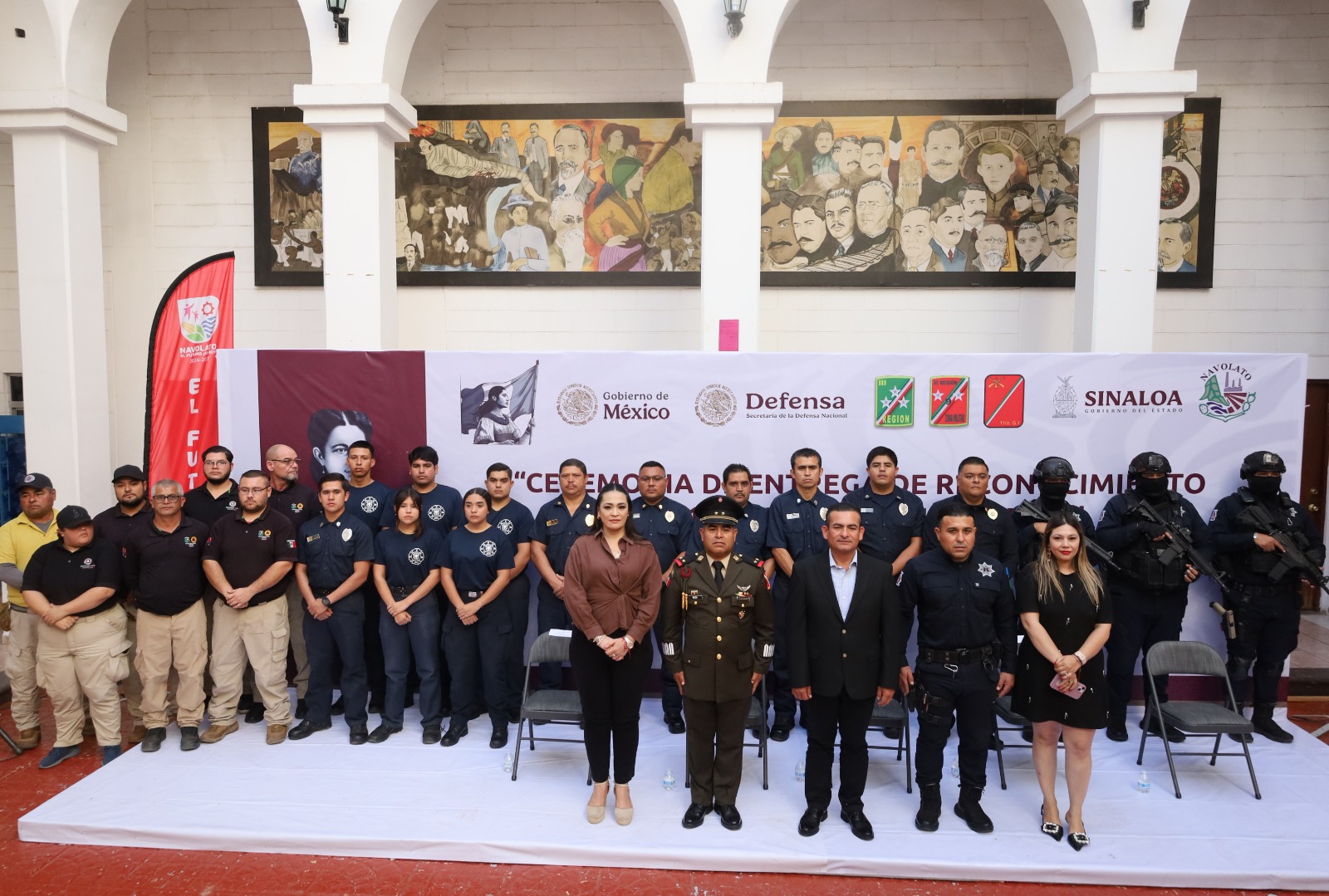 Presidente municipal de Navolato reconoce al Ejército Mexicano