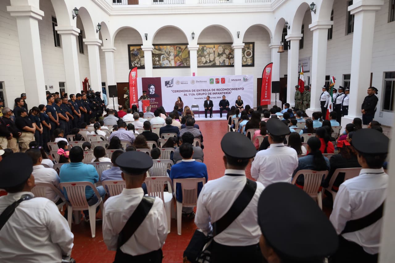 Presidente municipal de Navolato reconoce al Ejército Mexicano