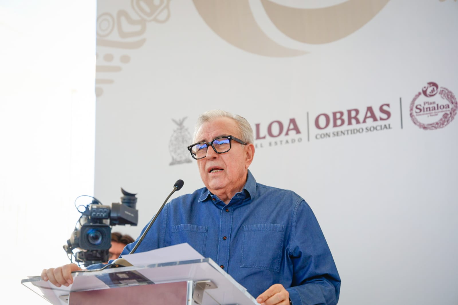 Rubém Rocha Moya, gobernador de Sinaloa