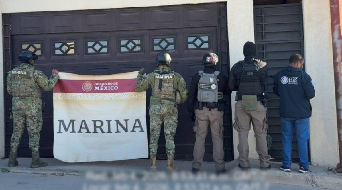 Semar detiene en Sonora a “El Nido”, presunto líder de red de drogas químicas
