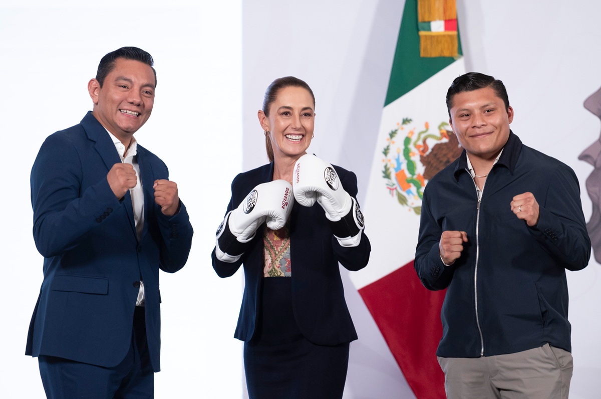 Sheinbaum anuncia el programa Boxeo por la Paz