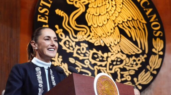 Desde Querétaro, Sheinbaum lidera acto por el 109 aniversario de la Constitución de 1917