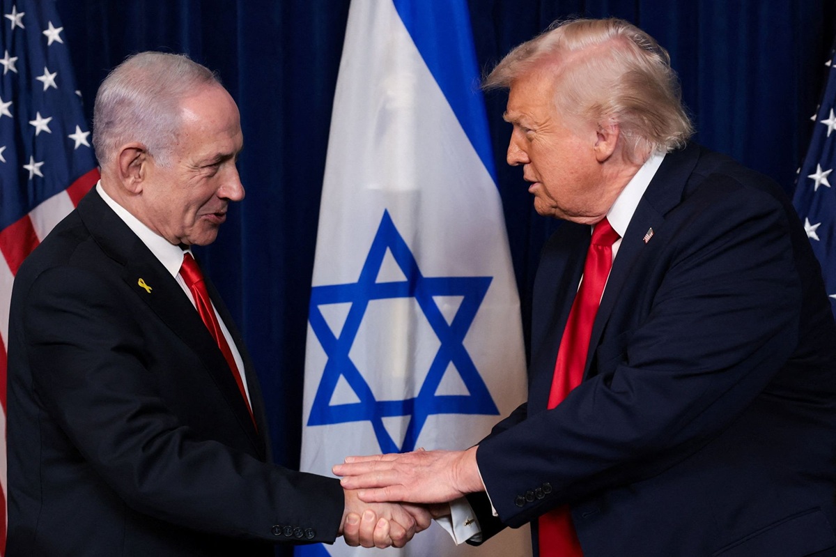 Trump se reúne con Netanyahu en la Casa Blanca
