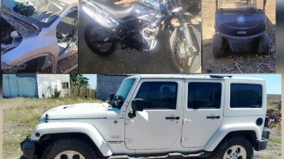 Operativo contra robo de vehículos | Recuperan en Villa Juárez, Navolato, cuatro unidades robadas