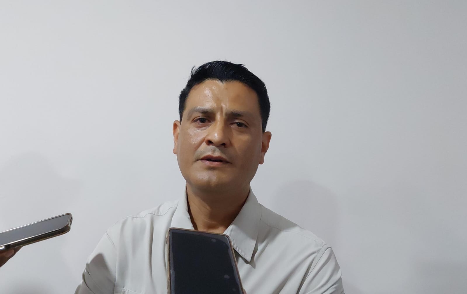 Abraham Portillo, presidente del Patronato de Bomberos de Guamúchil