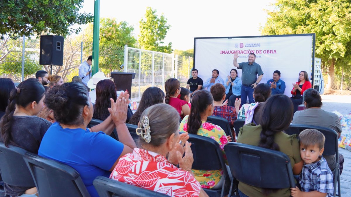 alcalde de badiraguato jose elenes inauguracion